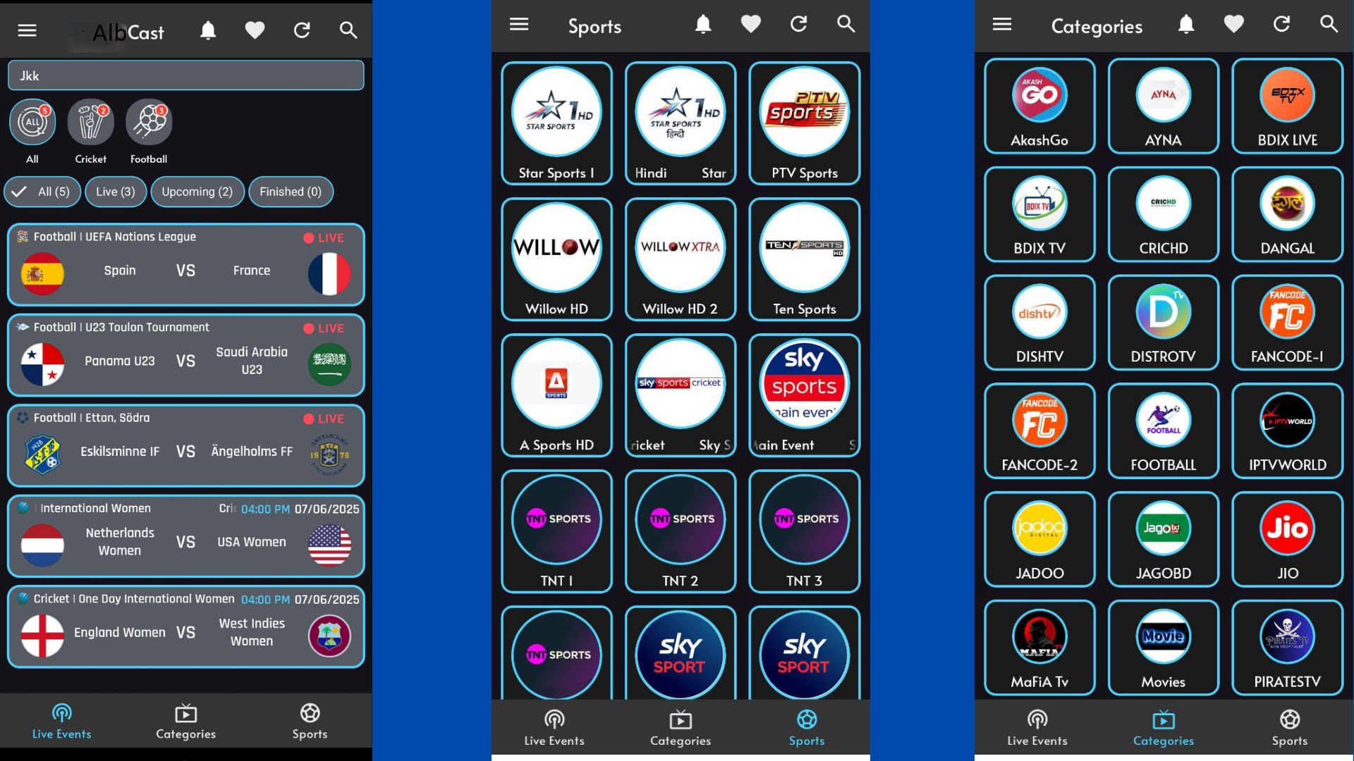 AlbCast App Demo